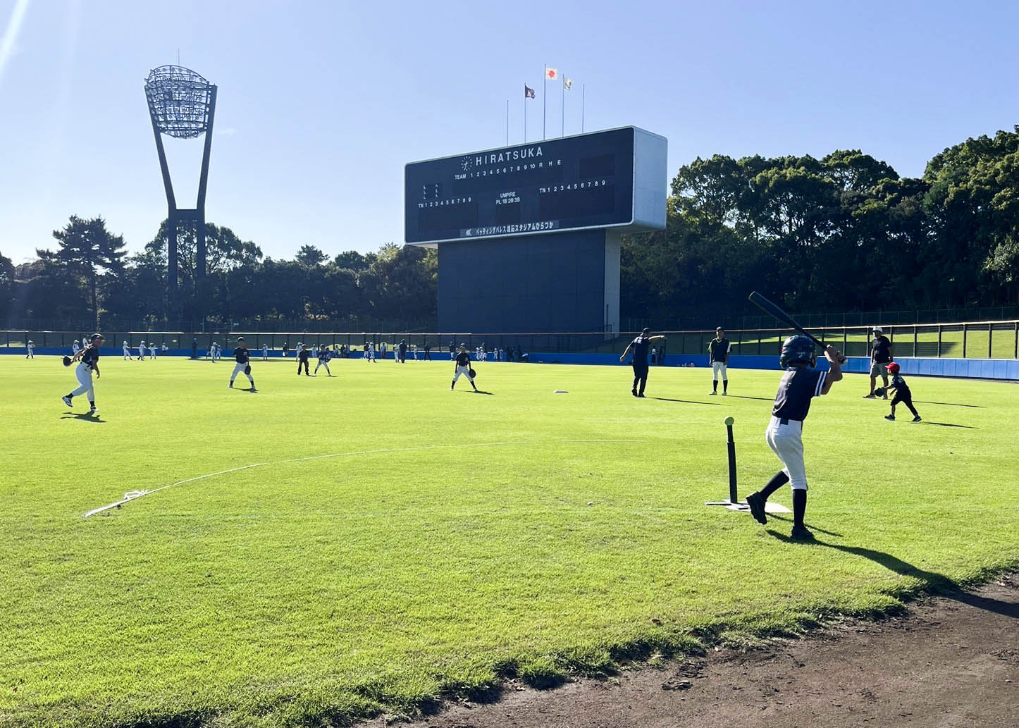 平塚球場ティーボール2